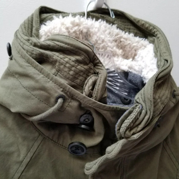 Aritzia TNA Griffith 3-in-1 Parka Olive Green Winter Jacket S - Picture 12 of 15